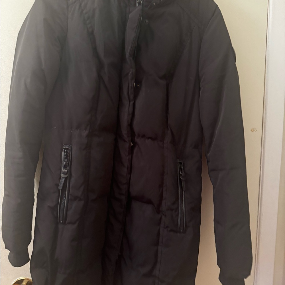 Black Puffer Coat